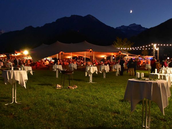 Gastgeberabend anlässlich Swiss Travel Mart auf der Höhfematte Interlaken