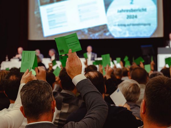 Mitglieder stimmen über den Jahresbericht ab